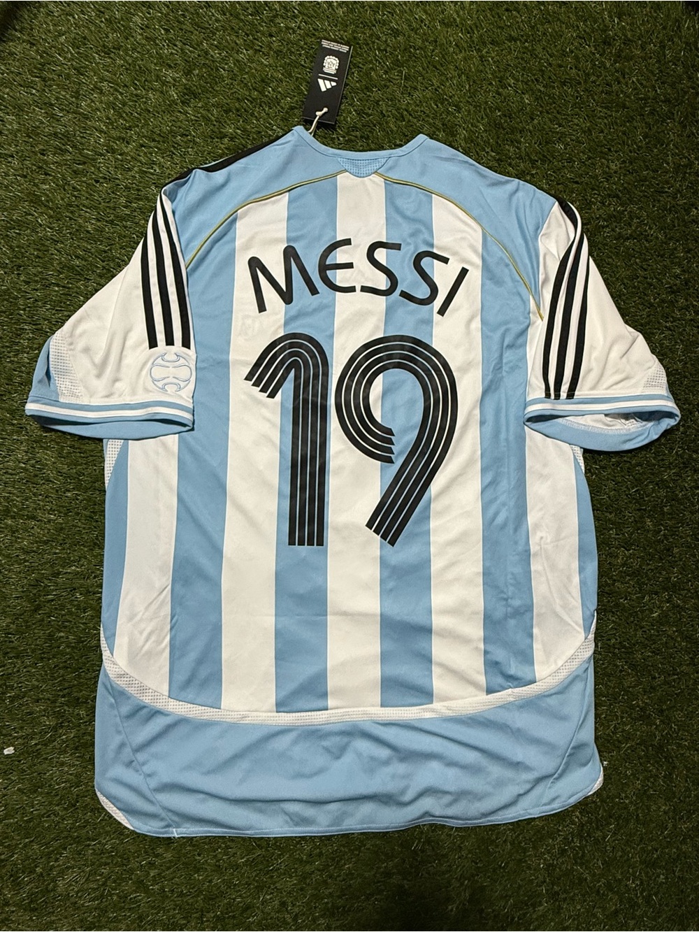 Authentic Argentina 2006Lionel Messi #19 Reissue - Large